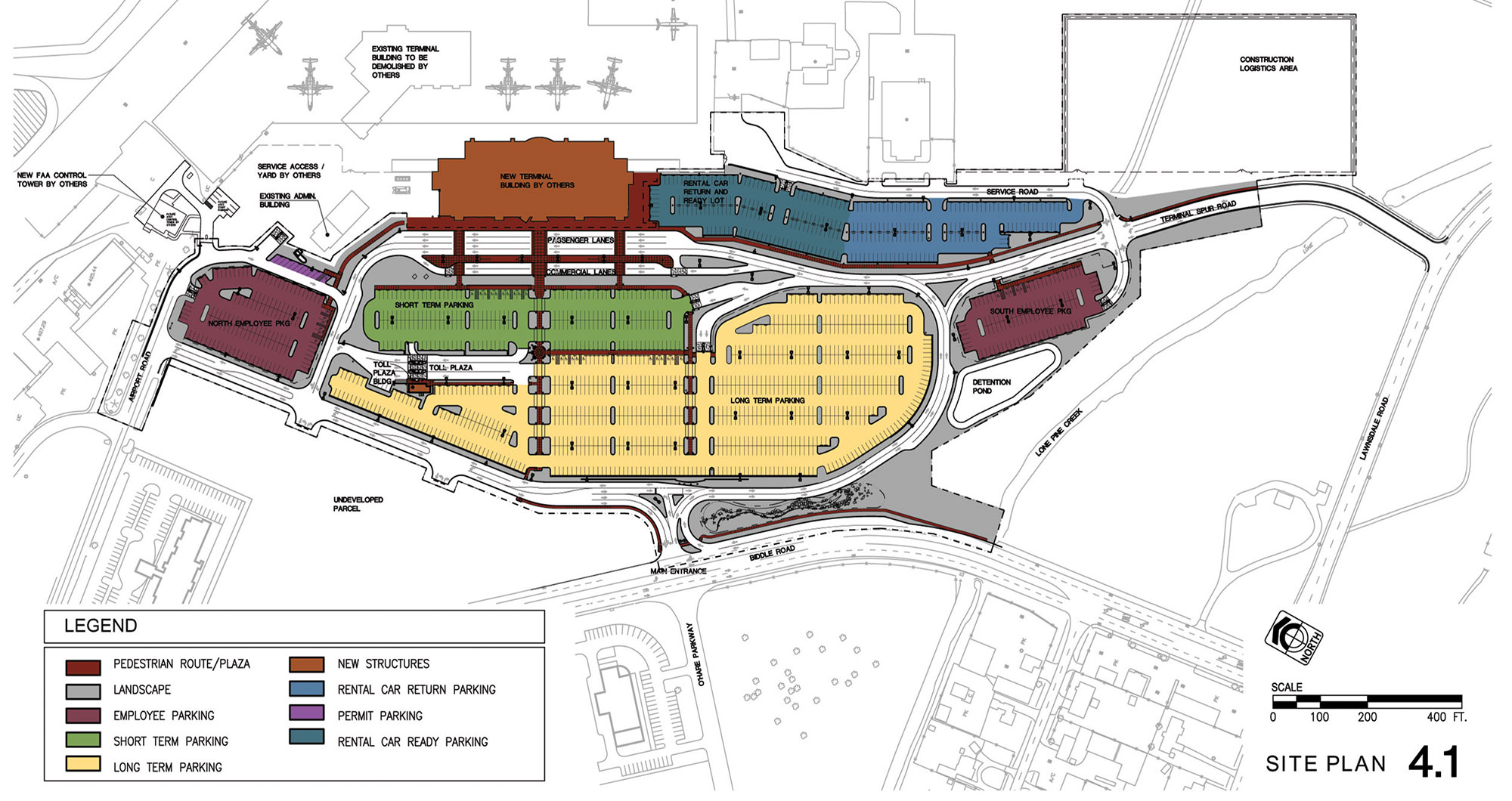 Rogue Valley International–Medford Airport’s (MFR) Terminal Site Map