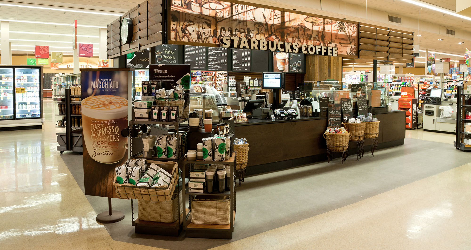 Safeway Expansion and Renovation Starbucks