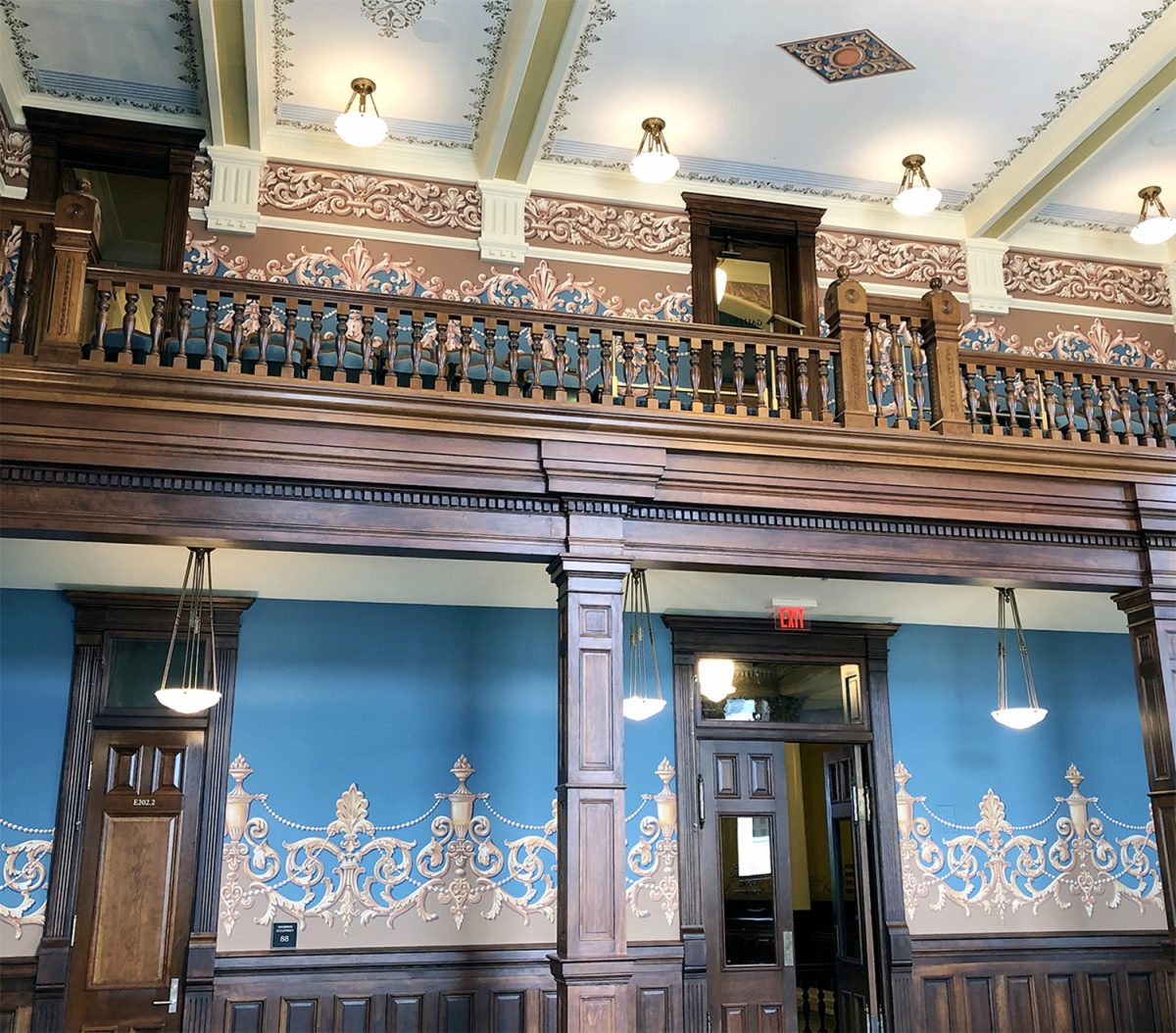 Wyoming State Capitol Restoration, Interior - After 02